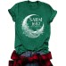 SALEM Pattern Round Neck Short Sleeve SALEM Pattern Round Neck Short Sleeve