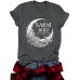 SALEM Pattern Round Neck Short Sleeve SALEM Pattern Round Neck Short Sleeve