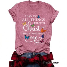 Short sleeved letter print Short sleeved letter print