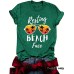 Resting BEACH Face Loose Short Sleeve