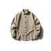 corduroy striped loose-fitting slimming versatile long-sleeve shirt 