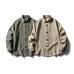 corduroy striped loose-fitting slimming versatile long-sleeve shirt 