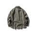 corduroy striped loose-fitting slimming versatile long-sleeve shirt 