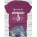 Patterned round-neck short sleeves