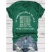 Pattern round neck short sleeved shirt