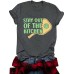 Fun Pattern Round Neck Short Sleeve Fun Pattern Round Neck Short Sleeve