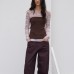 Original Tribal Print High-Elastic Mesh Design Fitted Skin Suit