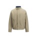 Solid Color Loose Casual Commute Versatile Stand Collar