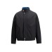 Solid Color Loose Casual Commute Versatile Stand Collar