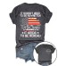 Independence Day Pattern Printed Round Neck Short Sleeve Independence Day Pattern Printed Round Neck Short Sleeve