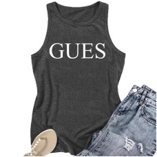 GUES Printed Loose Tank Top