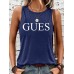 GUES Printed Loose Tank Top