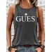 GUES Printed Loose Tank Top