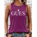 GUES Printed Loose Tank Top