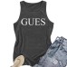 GUES Printed Loose Tank Top