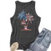 Coconut tree print on vest