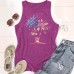 Coconut tree print on vest