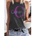 Calvin print vest