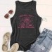HOUSTON Printed Tank Top