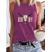 HODY Pattern Loose Women's Tank Top
