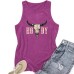 HODY Pattern Loose Women's Tank Top