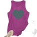 Clover Love Printed Tank Top
