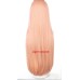 Chainsaw Man/Chainsaw Man Pawa Dali Milk Orange Long Hair COS Anime Wig Headpiece