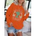 Floral patterned hoodie