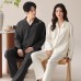 Couple collar men and women can wear outerwear set