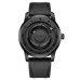LIGE Fashionable Roman Numeral Men's Multi-Function Quartz Watch with Leather Strap and Water Resistance