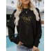 Featuring a leopard print heart-shaped design pattern