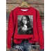 Mona Lisa printed hoodie