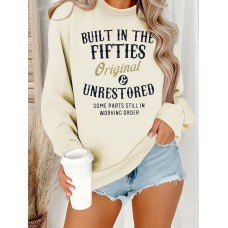 Letter printed hoodie Letter printed hoodie