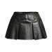 Solid color sexy cropped versatile skirt