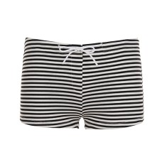 Striped basic slim fit base shorts
