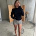 Striped basic slim fit base shorts