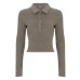 V-neck short sleeved solid color top