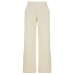 Double sided velvet warm low waist straight leg casual pants