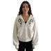 Snake print hooded sweatshirt jacket casual top
