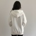 Snake print hooded sweatshirt jacket casual top