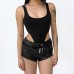 Tailored retro sexy hip hugging casual pants for women