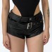 Tailored retro sexy hip hugging casual pants for women