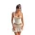 Versatile camisole top with exposed navel