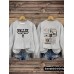 Round neck WALLEN printed pullover sweatshirt
