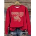 GRIMMAULD printed pullover sweatshirt