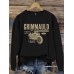 GRIMMAULD printed pullover sweatshirt