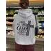 Kangaroo pocket hooded long sleeved fleece sweatshirt top printed