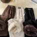Fleece-Lined Thickened Lamb Velvet Pants Wide Leg High Waist Slimming Versatile Straight Corduroy Sweatpants