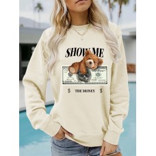 SHOWME printed pullover sweatshirt SHOWME printed pullover sweatshirt