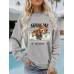 SHOWME printed pullover sweatshirt